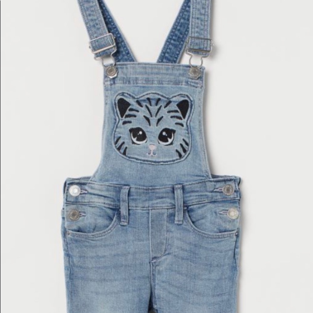 H & M girls jean overall